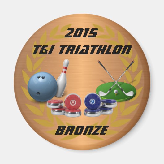 1位マグネット – モックアップ マグネット (正面)