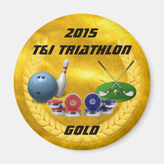 1位マグネット – モックアップ マグネット (正面)