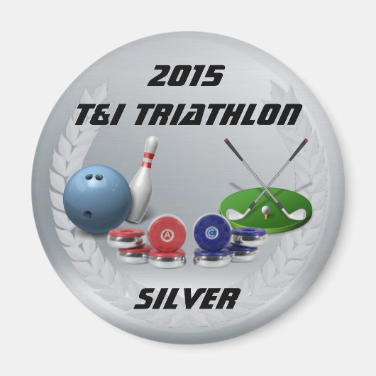 1位マグネット – モックアップ マグネット (正面)