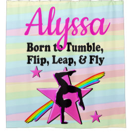 1位体操クイーン シャワーカーテン