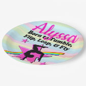 1位体操クイーン ペーパープレート (アングル)