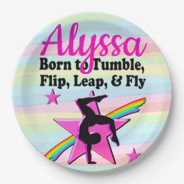 1位体操クイーン ペーパープレート