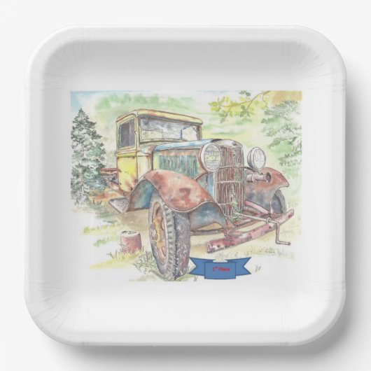 1位 ペーパープレート (正面)