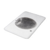 1個のりんご バスマット (アングル)