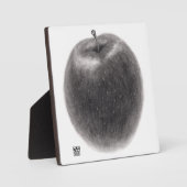 1個のりんご フォトプラーク (正面)