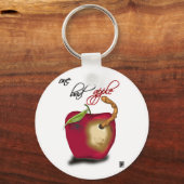 1個の悪いリンゴ キーホルダー (正面)