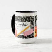 #1先生の学校供給のマグ マグカップ (正面左)