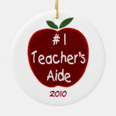 #1先生の補佐官のオーナメント セラミックオーナメント (裏面)