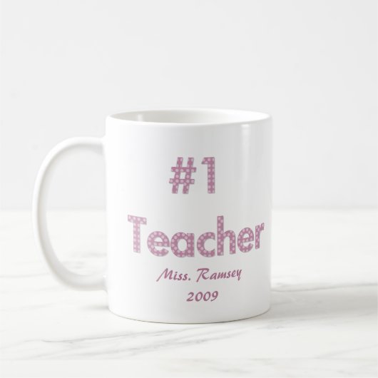 #1先生マグ コーヒーマグカップ (左)