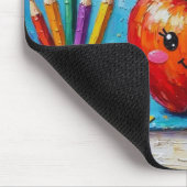 #1先生評価イラストレーションマウスパッド マウスパッド (コーナー)