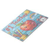 #1先生評価イラストレーション ノートパッド (アングル)