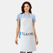 #1先生 エプロン (着用した状態)