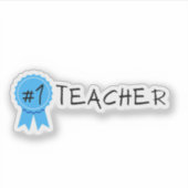 #1先生 シール (正面)