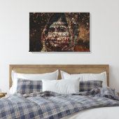 1冊の本、1本のペン、1つの子、1つの先生缶 キャンバスプリント (インサイチュ (寝室))