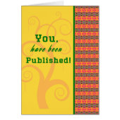 1冊目のお祝いカード (正面)