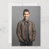 1写真おめでとうございます大学院ブラックと金ゴールド セーブザデート (裏面)