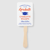 1写真卒業オエレガントレモダンンジと青 ハンドファン (正面)