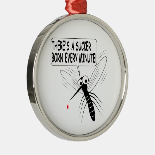 1分ごとに吸生まれい込む メタルオーナメント (右)