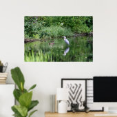 1分で時間が流れる – "ギャラリープリント ポスター (ホームオフィス)