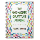1分間の感謝の日記 ノートブック (正面)