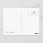 1分間も早く1分間は… ポストカード (裏面)