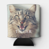 1匹で飲まない愛猫の写真が可愛い 缶クーラー (裏面)