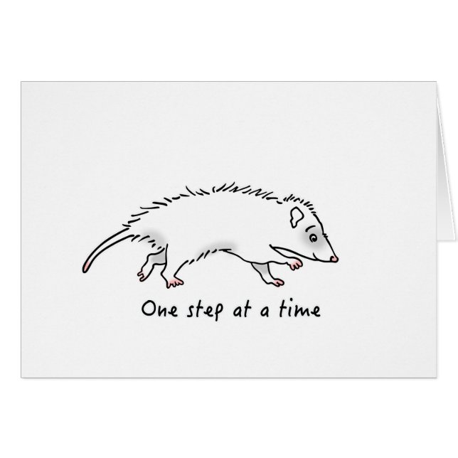 1匹のステップふくろねずみ (正面横)