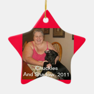 1匹の二重オーナメント セラミックオーナメント