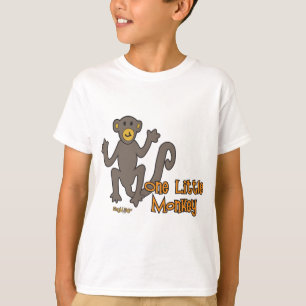1匹の小さい猿 Tシャツ