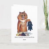 1匹の猫は別の猫カードに導きます カード (裏面)