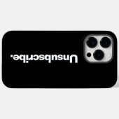 1単語の登録を解除する白文字ミニマリズムおもしろい Case-Mate iPhoneケース (裏面 (横))