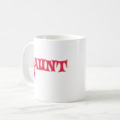 #1叔母さん コーヒーマグカップ (正面左)