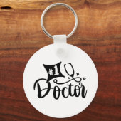 1名の医師 キーホルダー (正面)