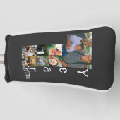 1周年カスタム記念結婚7写真集 ゴルフヘッドカバー (正面)