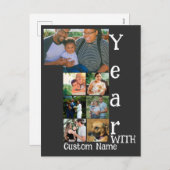 1周年カスタム記念結婚7写真集 シーズンポストカード (正面/裏面)