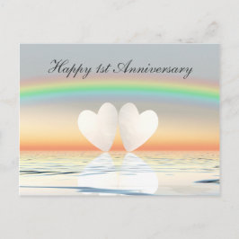 1周年ペーパーハート ポストカード
