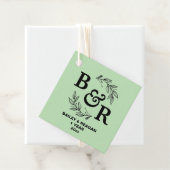 1周年結婚記念モチ離れーモモグラム フェイバータグ (インサイチュ)