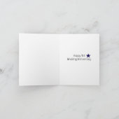 1周年記念の星と月 カード (内部)