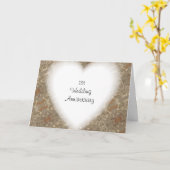 1周年記念カード カード (黄色い花)