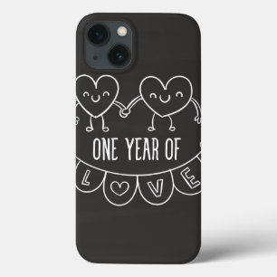 1周年記念ギフトチョークハートiPad Air iPhone 13ケース