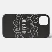 1周年記念ギフトチョークハートiPad Air Case-Mate iPhoneケース (裏面 (横))