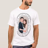 1周年記念日フォトTシャツ Tシャツ (正面)