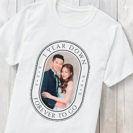 1周年記念日フォトTシャツ Tシャツ