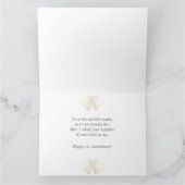 1周年記念紙ハート カード (内部)