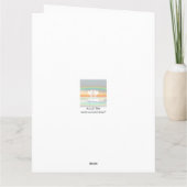 1周年記念紙ハート カード (裏面)