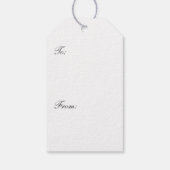 1周年記念紙ハート ギフトタグ (裏面)