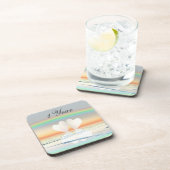 1周年記念紙ハート コースター (右側)