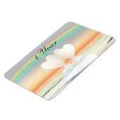 1周年記念紙ハート マグネット (左側)