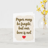 1周年記念結婚カード紙第1 カード (黄色い花)