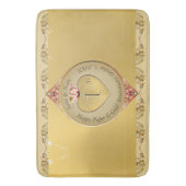 1周年記念結婚バスマット バスマット (正面縦)